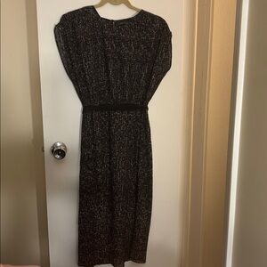 Pea In A Pod Maternity Dress OSFM NWT tie waist Elastic listed at sz 8 but OSFM